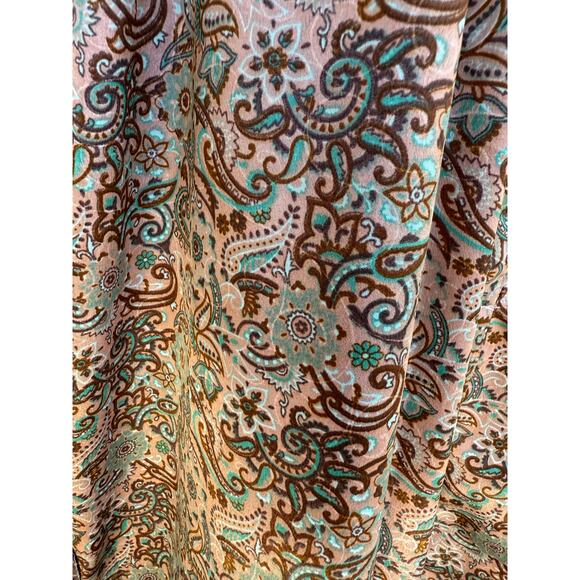 Karma Highway Boho One Size Paisley Wide Leg Jumpsuit - Picture 7 of 7